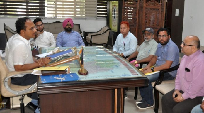 DC Varinder holds meeting to finalize arrangements for International Yoga Day