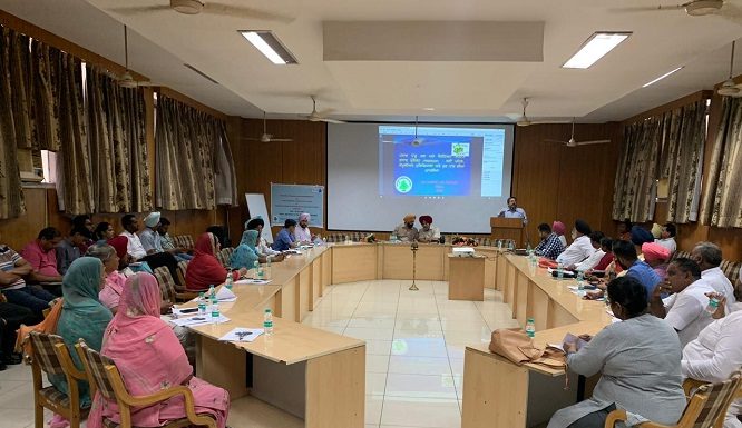 Department of W/S & Sanitation Punjab organise training program for PRIs