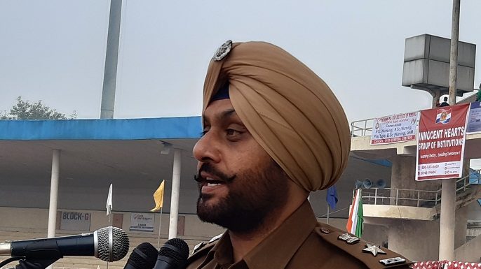 SSP Vigilance motivates youth to join police force for serving the country