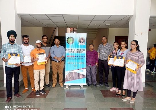 MRSPTU Pharmacy students and scholars bring laurels at an International Conference- wins six prizes for best paper presentation
