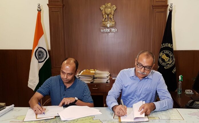 New DC Sandeep Hans and Kumar Amit