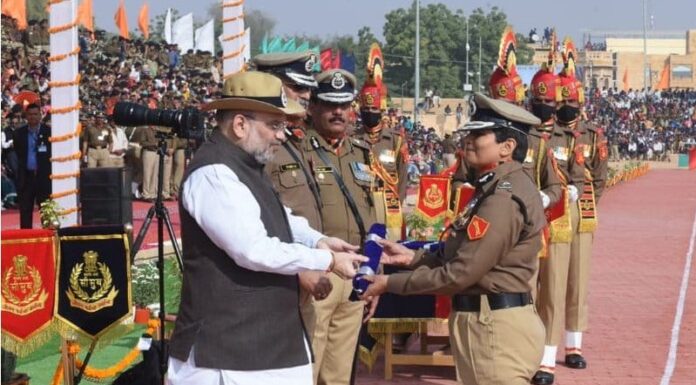 Sonali Mishra IPS, IG BSF Punjab Frontier awarded prestigious President Police Medal for distinguished service