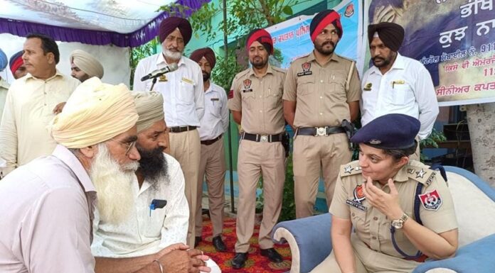 SSP Malerkotla Avneet Sidhu connecting police to communities