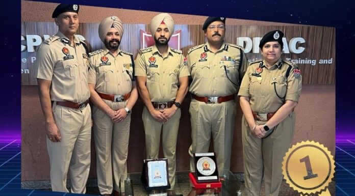 Kudos to Punjab Police Officers for good performance