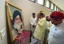 धनखड़ ने जताया पूर्व मुख्यमंत्री प्रकाश सिंह बादल के निधन पर शोक