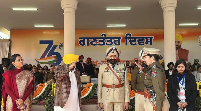 AIG Avneet Kaur Sidhu receives CM medal for exemplary dedication to duty
